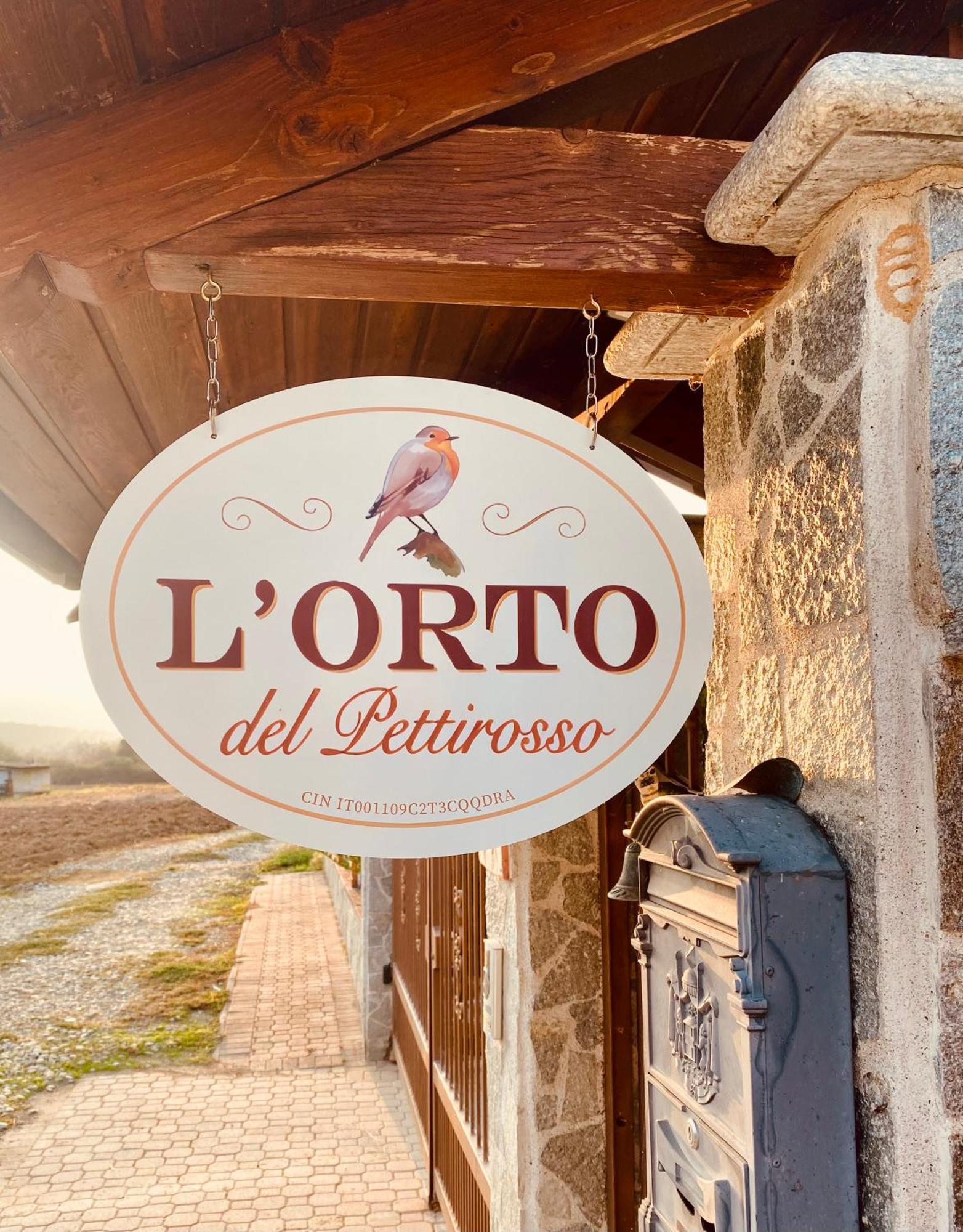 Orto Del Pettirosso Apartment Front Bagian luar foto